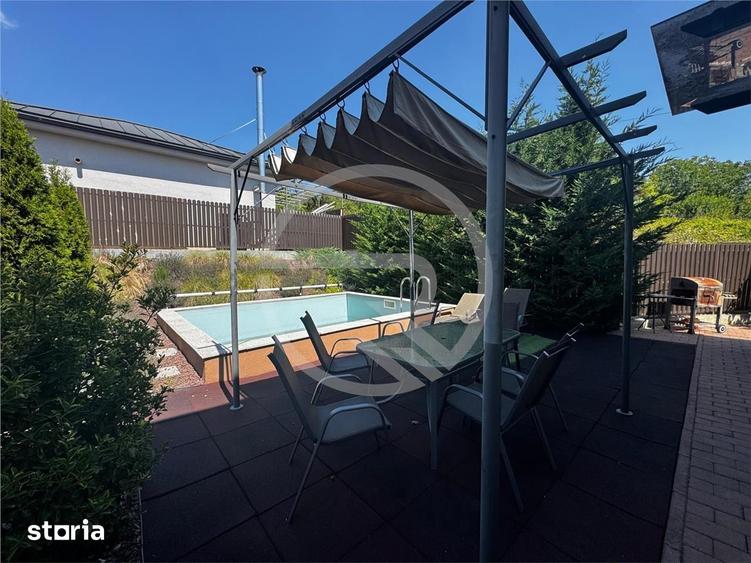 Casă cu 4 camere cu Piscina în Dâmbul Rotund