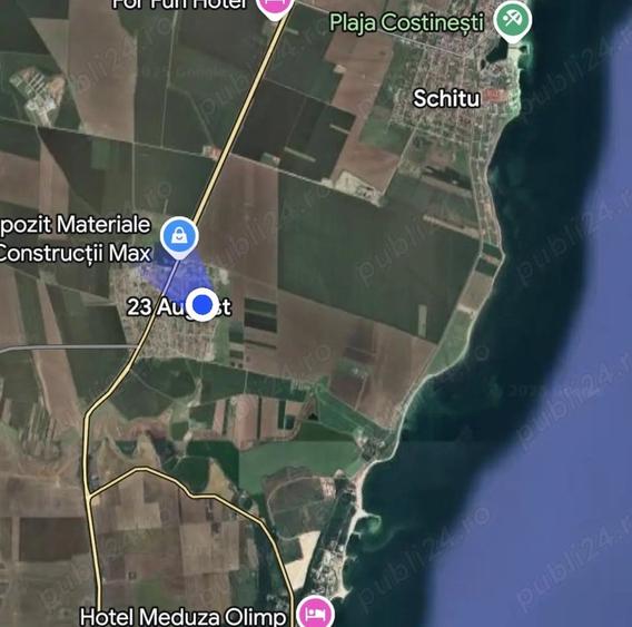 Teren de 800 mp, în 23 August