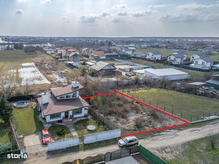Teren de 500 mp, în Crevedia