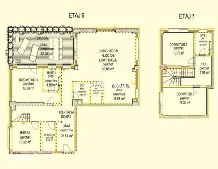 Apartament cu 4 camere în Astra