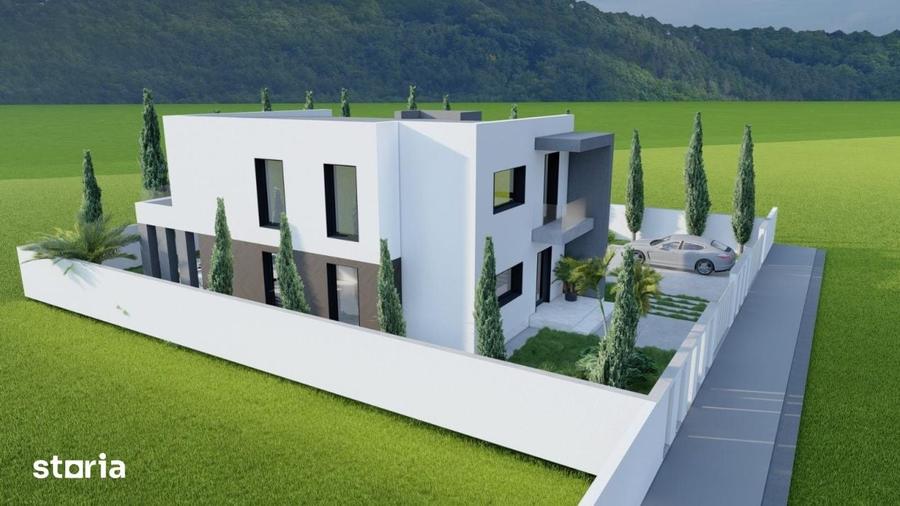 Casă cu 5 camere cu Teren 500 Mp în Central