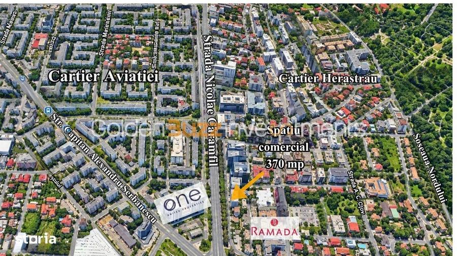 Spațiu comercial, de 370 mp, în Herăstrău