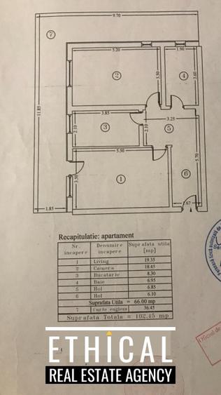 2 camere, 102 mp, an 2011, centrala, mobilat, 10 min Gorjului - 11