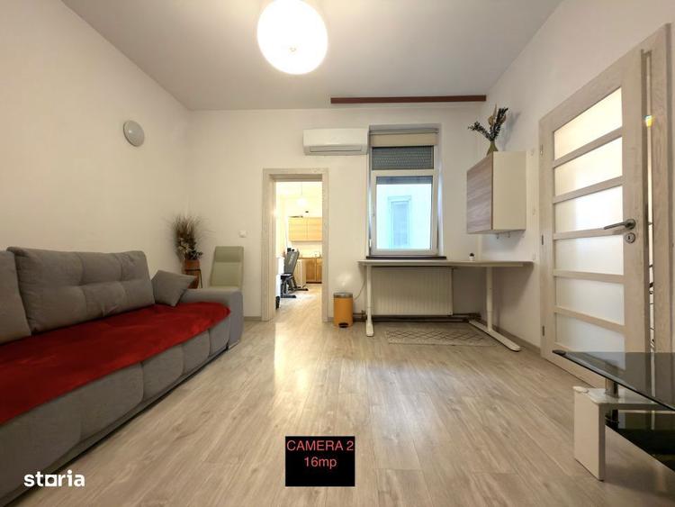 Apartament cu 3 camere, mobilat în Parcul Carol