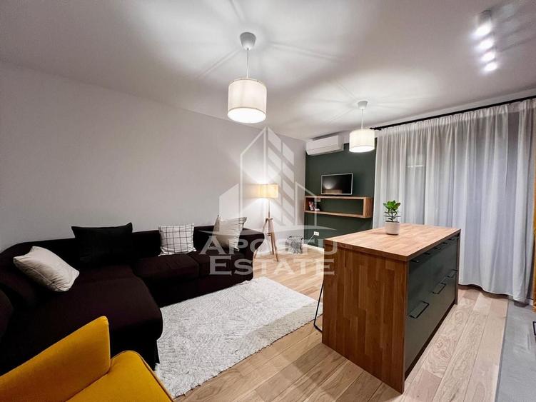 Apartament cu 2 camere semidecomandat, mobilat în Circumvalațiunii
