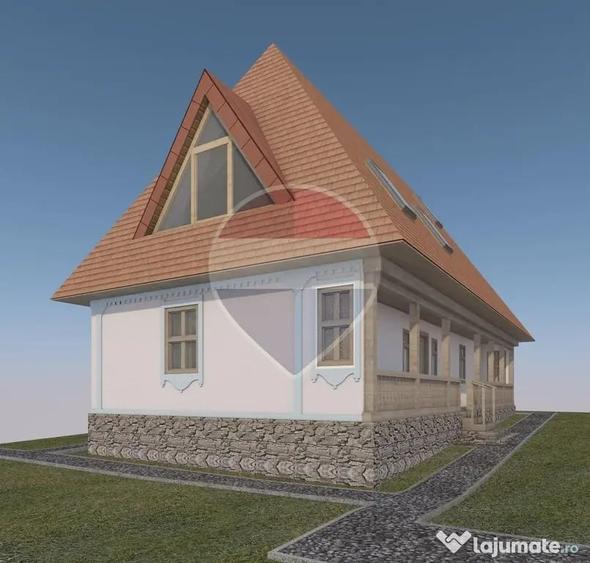 Casă cu 4 camere cu Teren 242 Mp în Firiza