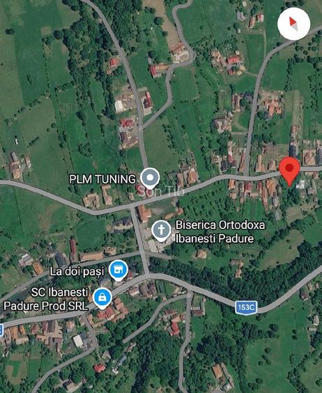 Teren intravilan Ibane?ti Padure Mure? zona Via Transilvanica
