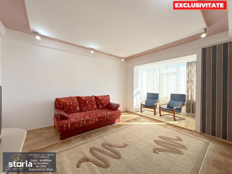 Apartament cu 3 camere în Piața Centrală