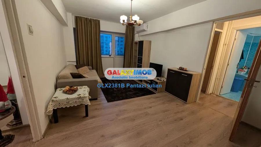 Apartament cu 2 camere semidecomandat, mobilat în Păcii
