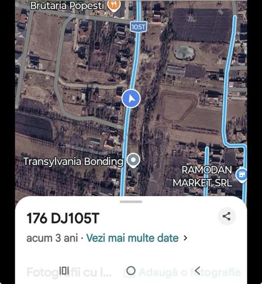 Teren de 1260 mp, în Popești