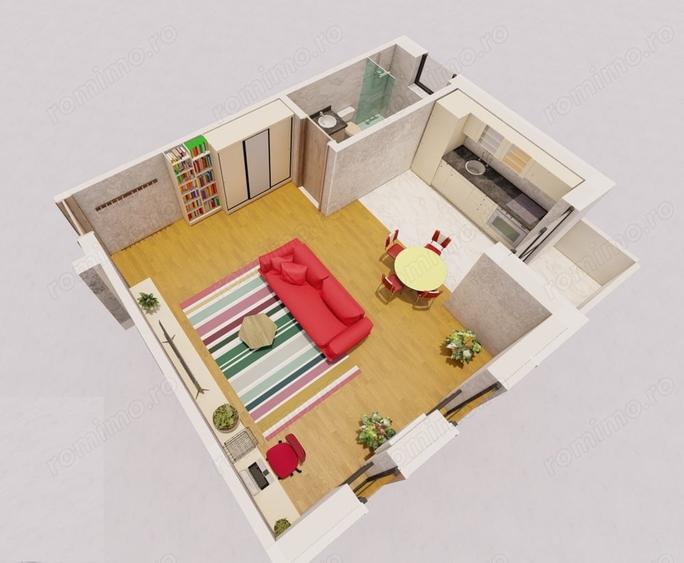 Apartamente Sanandrei | 1 Camera | Bloc Nou | P+2E | Comision 0%! - 1