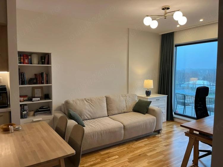 Apartament cu 2 camere decomandat, mobilat în Băneasa