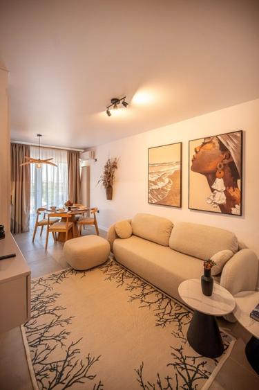 Apartament cu 2 camere semidecomandat, mobilat în Mamaia-Sat