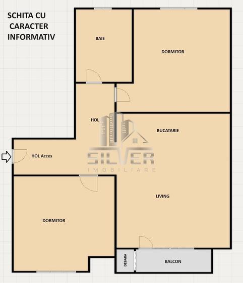 Apartament cu 3 camere + loc de parcare in Floresti, zona Teilor - 14