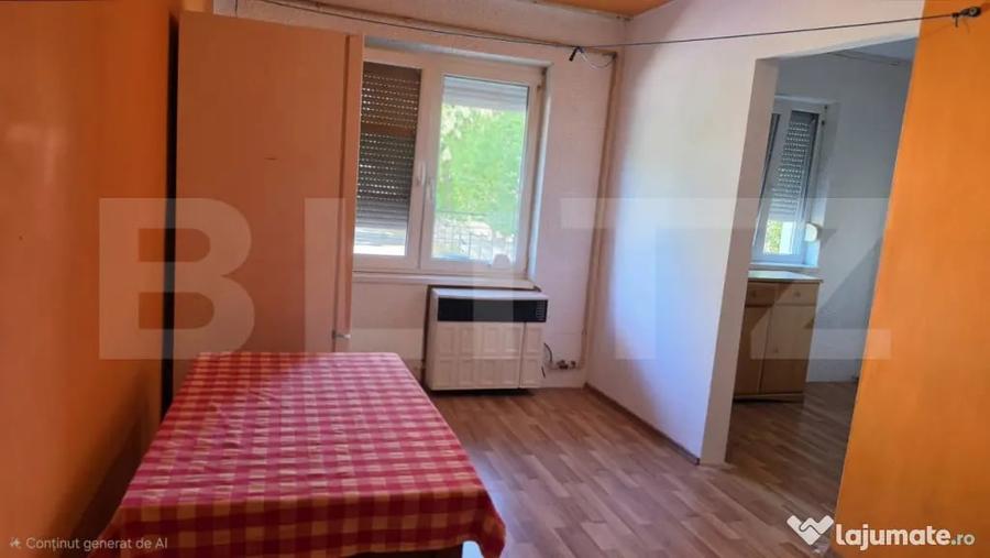 Apartament cu 2 camere semidecomandat în Micro 14
