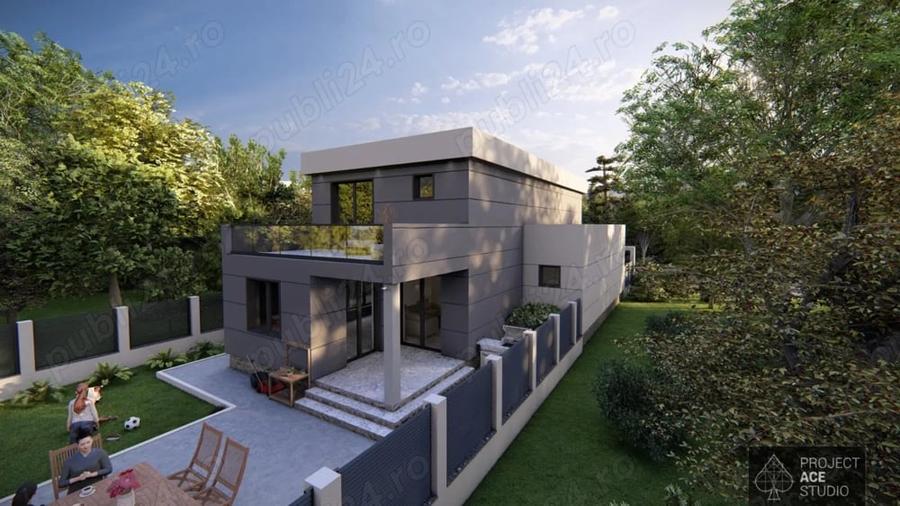 Casă cu 4 camere cu Teren 500 Mp în Central