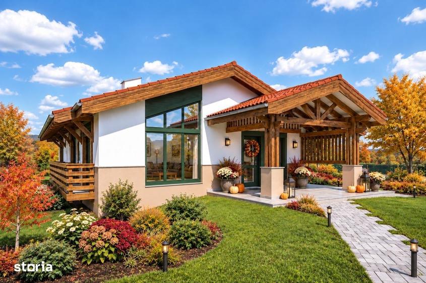 Casă cu 4 camere cu Teren 1050 Mp în Central