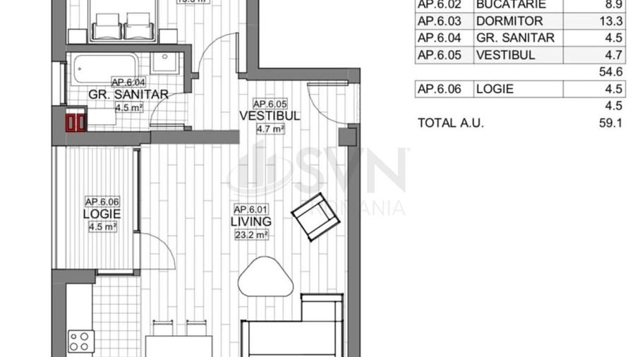 Apartament cu 2 camere decomandat în Ștefan cel Mare