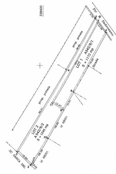 Teren Construcții de 2417 mp, în Zăvoi