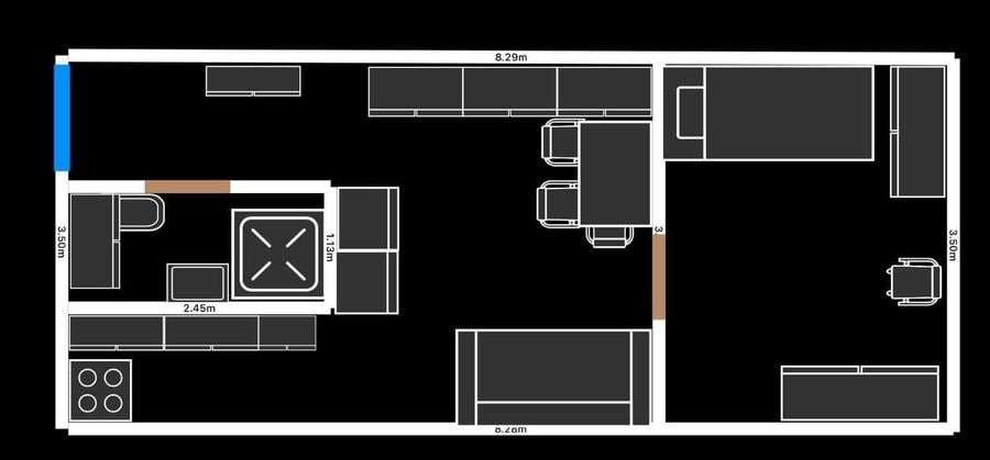 Apartament cu 2 camere semidecomandat în Andrei Mureșanu