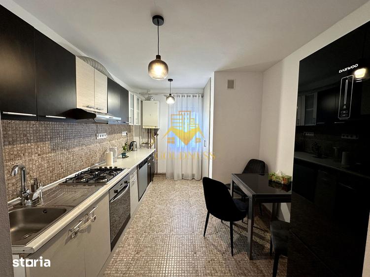 Apartament cu 3 camere, mobilat în Mărăști