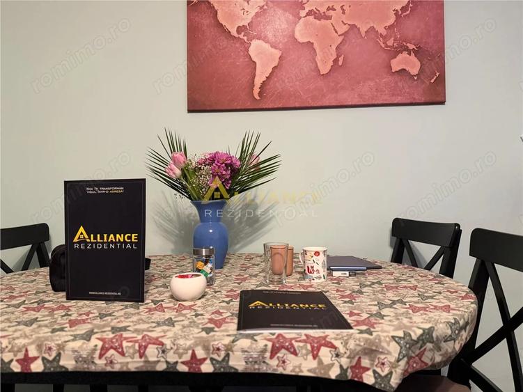 Apartament cu 3 camere, mobilat în Brâncoveanu