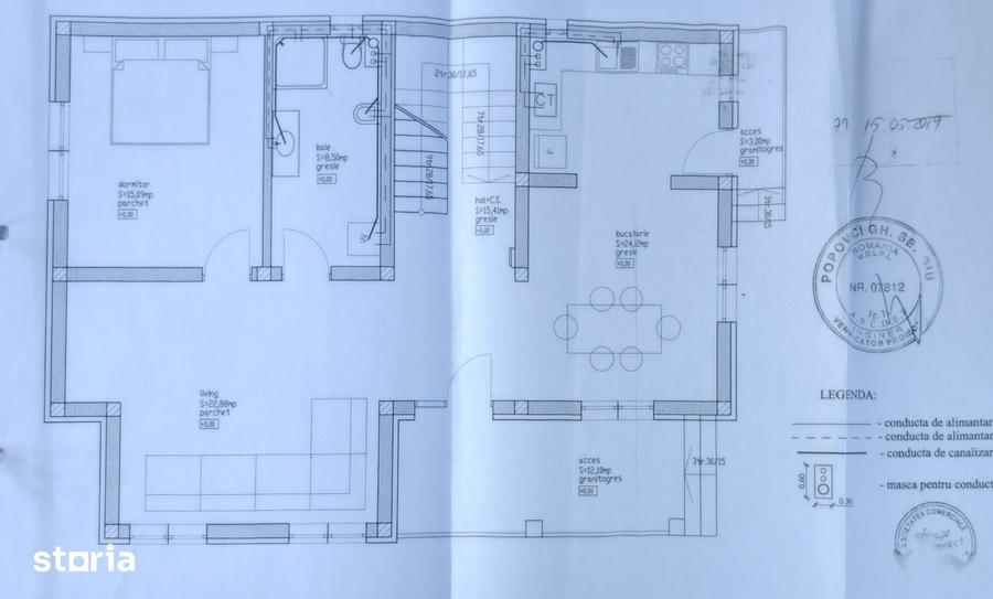 Casă cu 5 camere decomandat cu Teren 570 Mp în Central