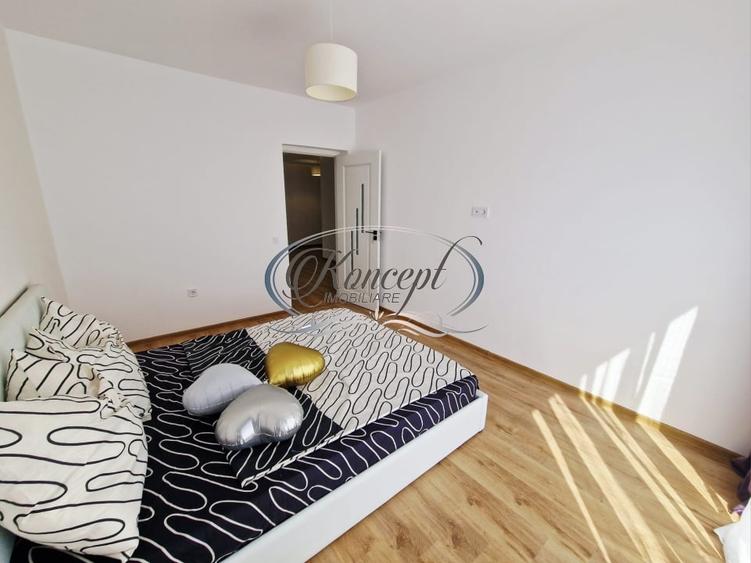 Apartament cu 3 camere semidecomandat, mobilat în Florești