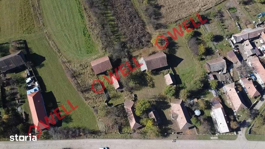 Casă cu 2 camere cu Teren 1440 Mp în Zăbala
