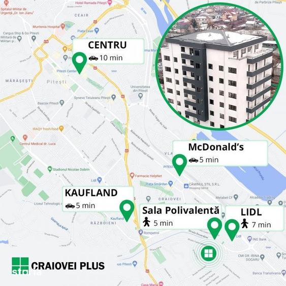 Spațiu comercial, de 158 mp, în Craiovei