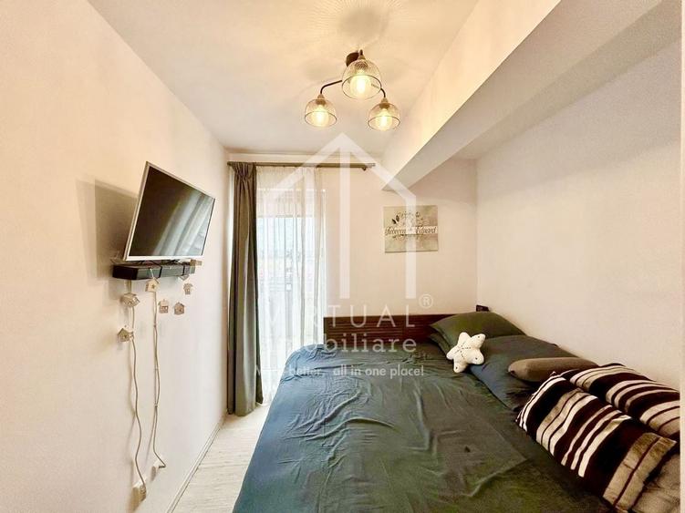 Apartament cu 3 camere semidecomandat, mobilat în Turnișor