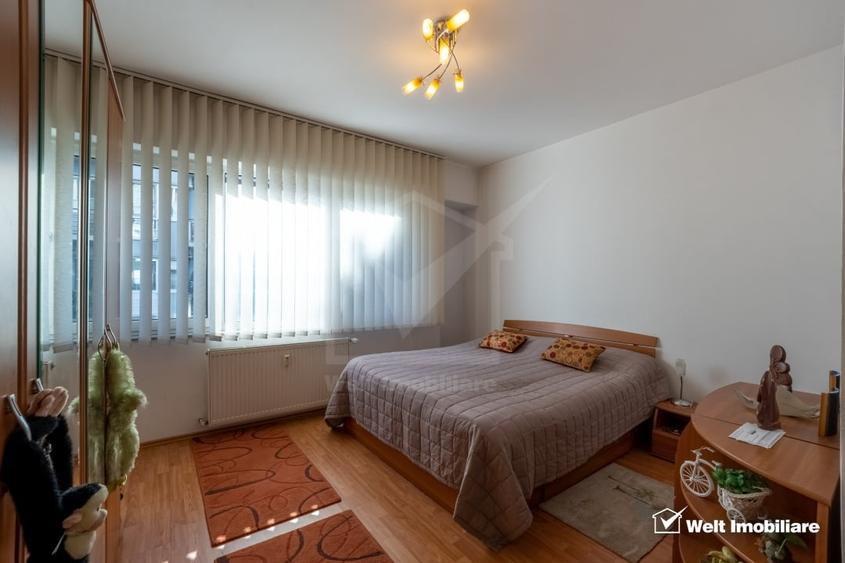 Apartament cu 3 camere decomandat, mobilat în Central