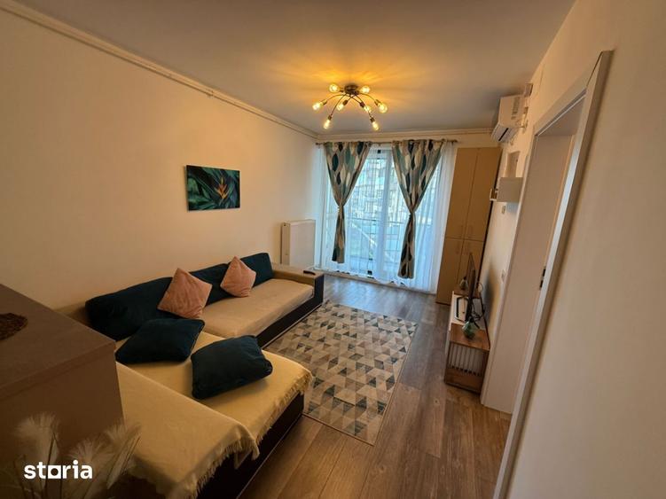 Apartament cu 2 camere semidecomandat, mobilat în Tomis Nord