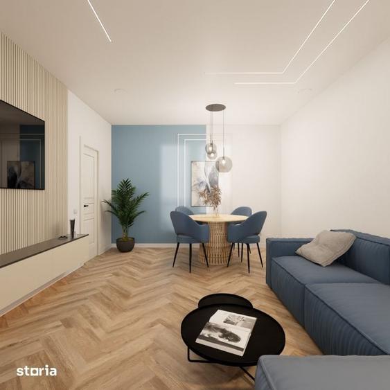 Apartament cu 3 camere semidecomandat în Florești — fotografia 3