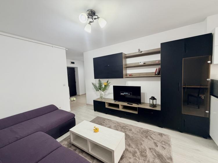 Apartament cu 2 camere semidecomandat, mobilat în Theodor Pallady