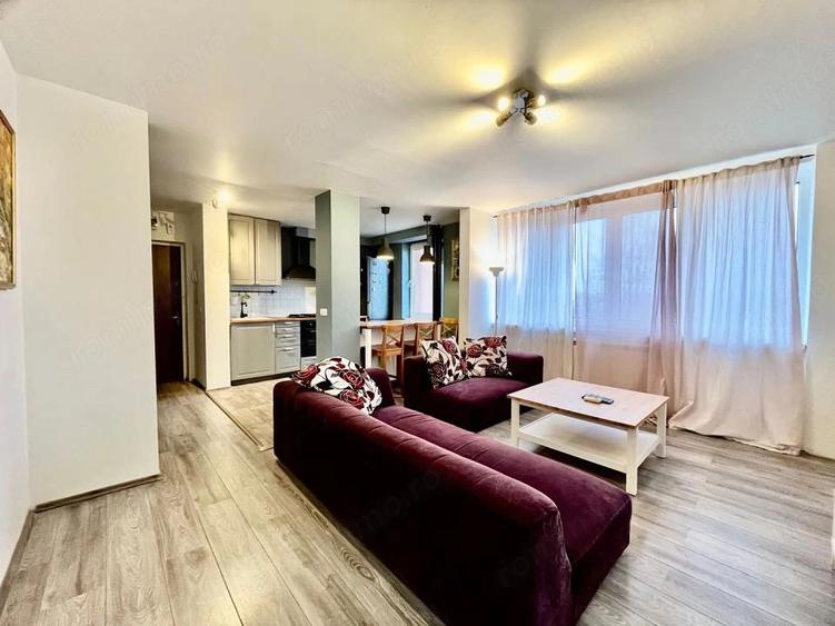Apartament cu 3 camere semidecomandat, mobilat în Ștefan cel Mare
