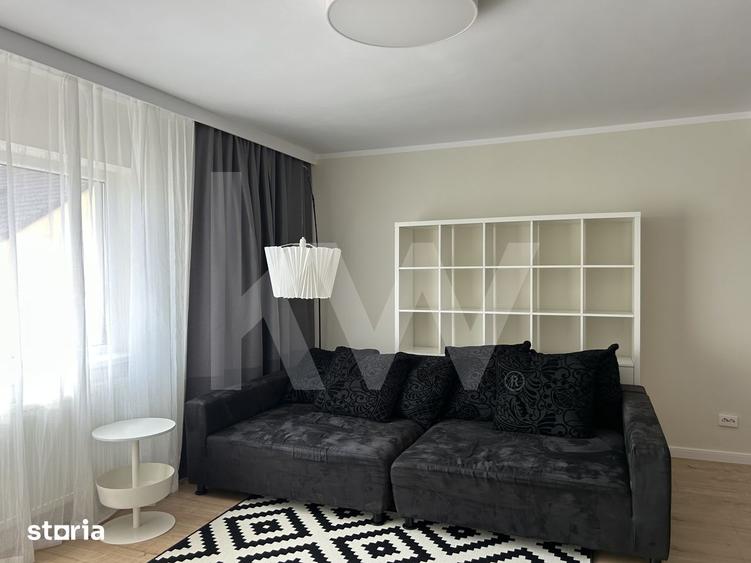Apartament cu 2 camere semidecomandat, mobilat în Ștrand