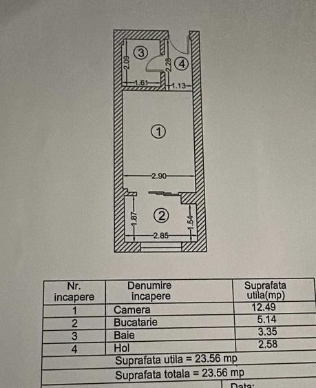 PROPRIETAR - Garsoniera Palladium Residence, Centrala, Metrou 7 min, mobiliata/utilata - 1
