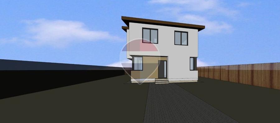 Casă cu 4 camere cu Teren 500 Mp în Stupini