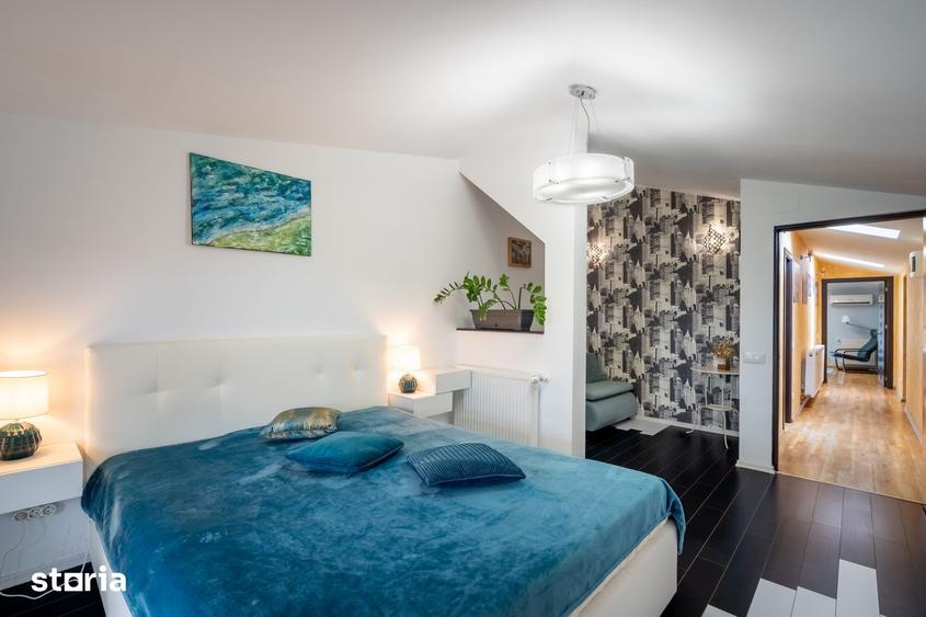 Apartament cu 4 camere semidecomandat, mobilat în Central