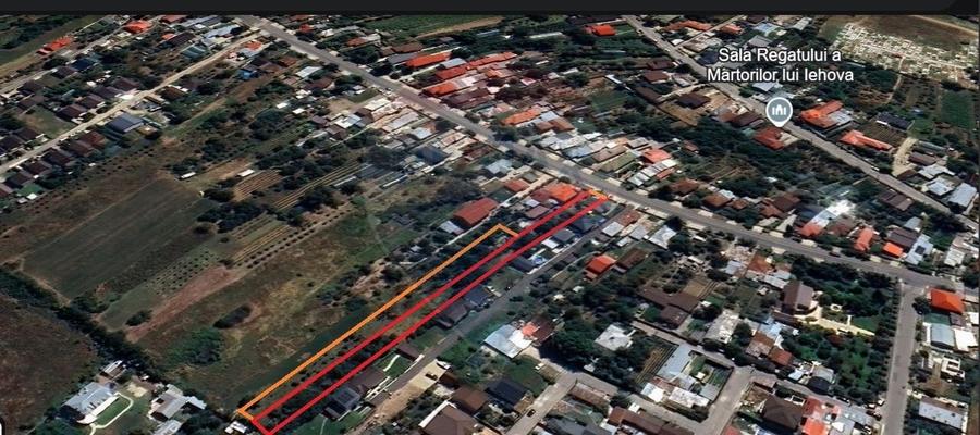 Teren Construcții intravilan de 2290 mp, în Domnești