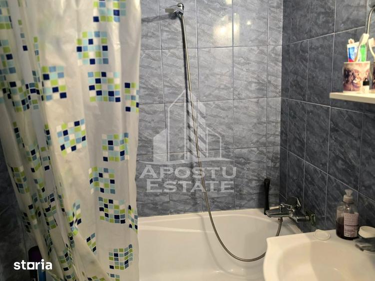 Apartament cu 2 camere semidecomandat, mobilat în Șega