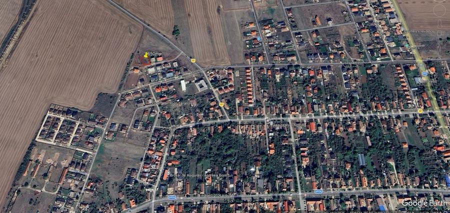 Teren Construcții intravilan de 650 mp, în Sânandrei