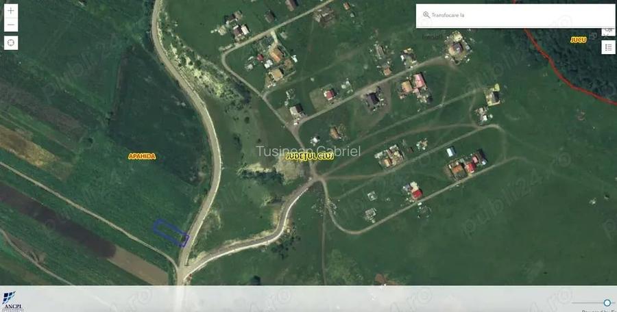 Vand Teren 725 mp Intravilan in Apahida