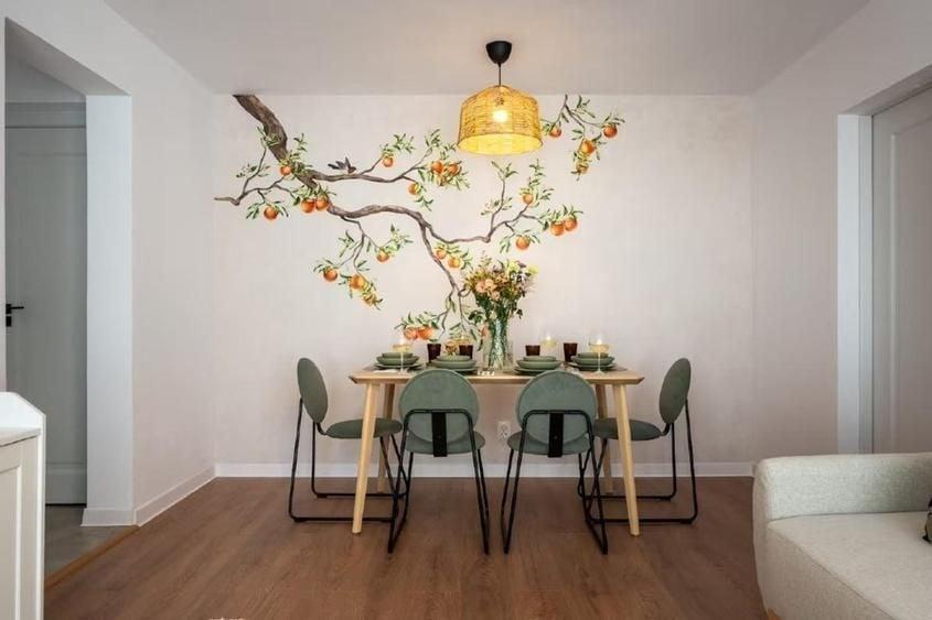Apartament cu 2 camere semidecomandat, mobilat în Universitate