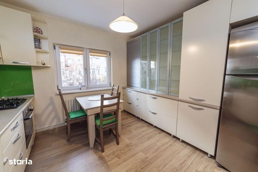 Apartament cu 3 camere decomandat, mobilat în 13 Septembrie