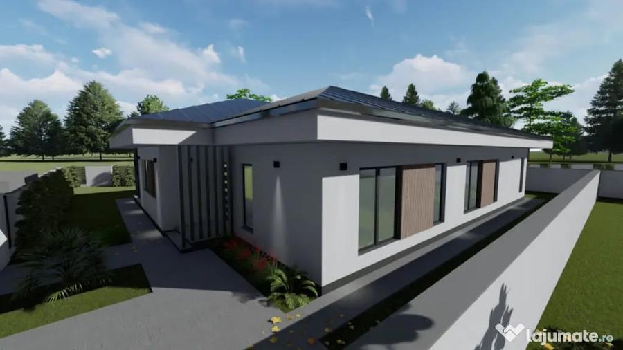 Casă cu 4 camere cu Teren 650 Mp în Central