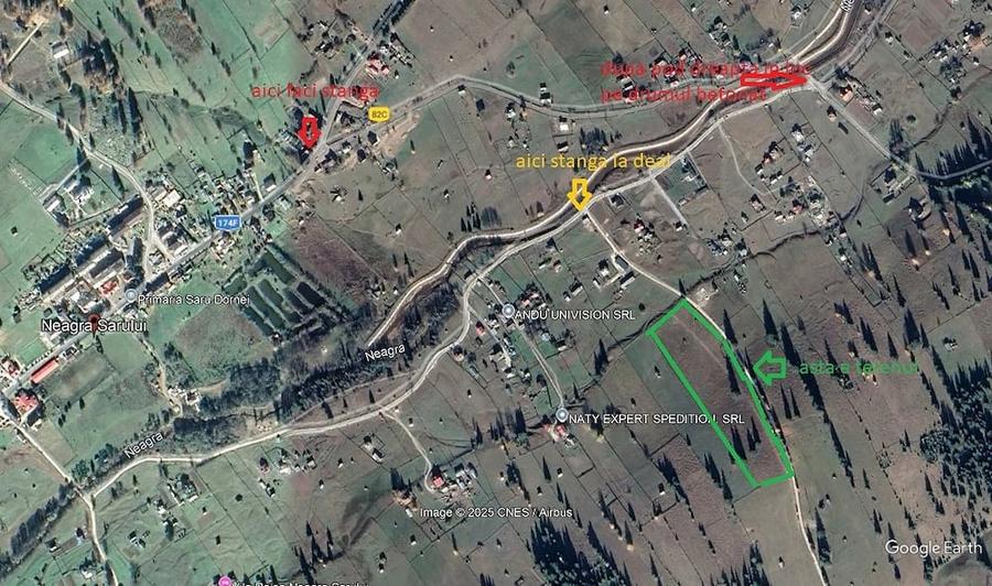 P.F., teren 22.500 mp la munte, Neagra Sarului, panorama, acte in regula. - 3
