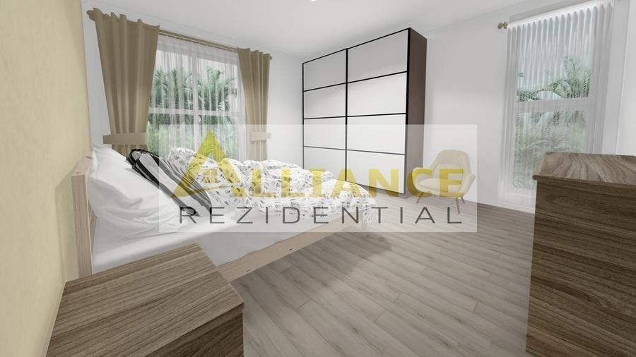 Casă individuală cu 4 camere decomandat cu Canalizare în Central
