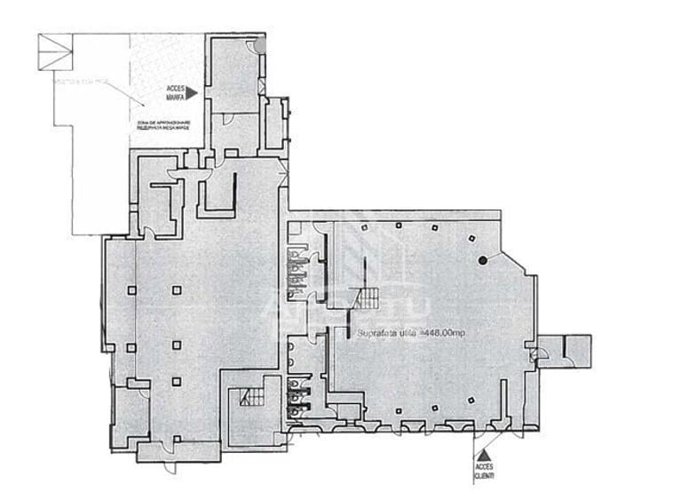 Spațiu comercial, de 641 mp, în Complex Studențesc